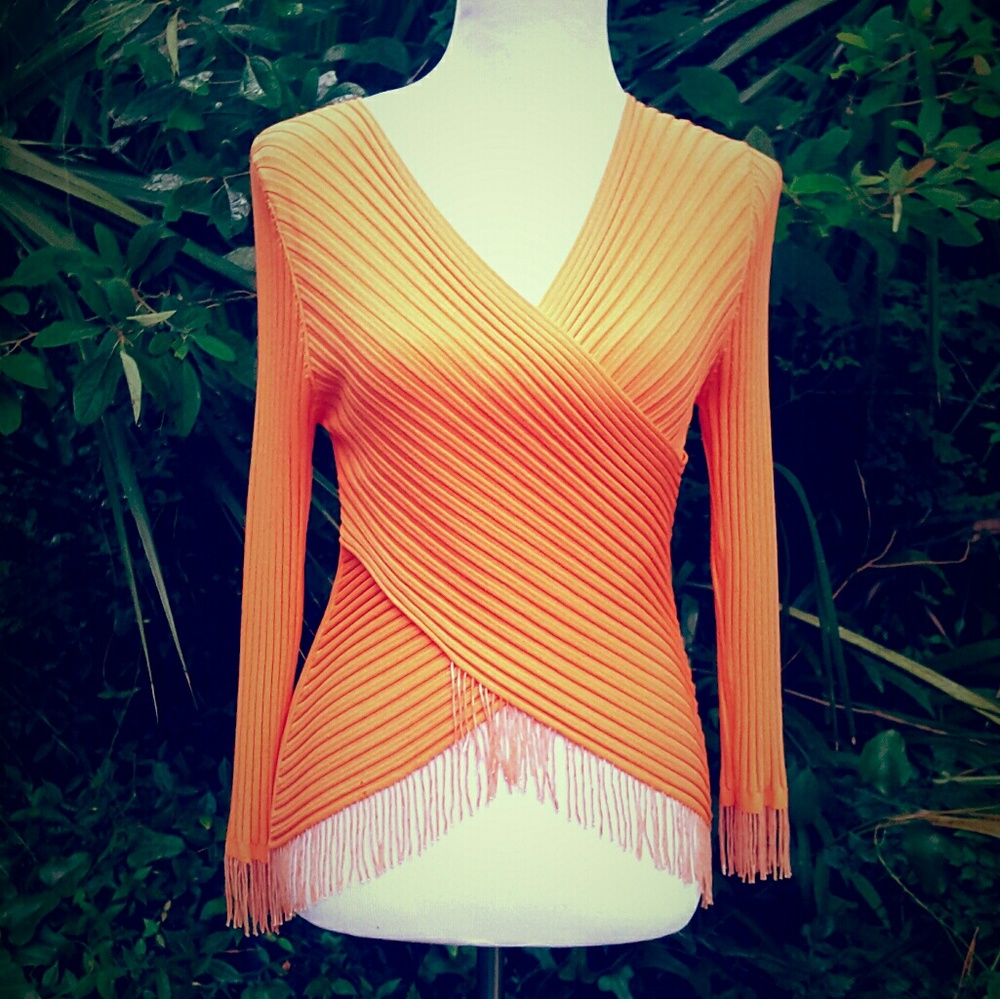 Razoli Peach top with beads